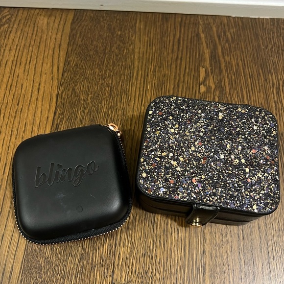 Travel Small Compact Protective Jewelry Cases Hardshell LOT X 2 Women’s - Picture 14 of 14